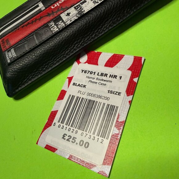 Unique Horror Bookworm Leather Phone Bag – Yoshi – Frankenstein, IT, Poe - Picture 11 of 12